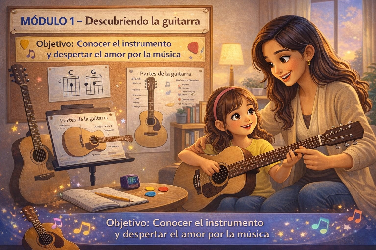 MODULO 1- DE GUITARRA ( apoyo clases presenciales)